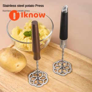 I know 316 Stainless Steel Potato Press - Efficient Masher for Perfectly Smooth Mashed Potatoes