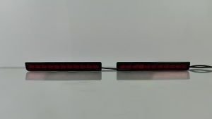 Young0 Car LED Rear Bumper Lamps for Mitsubishi Xforce 2023