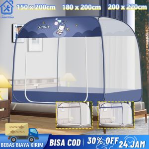 Kelambu Tenda Anti Nyamuk & Pilihan Ukuran
