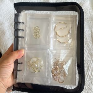 Hộp Đựng Trang Sức Chống Oxi Hóa Có Khóa Kéo Hộp Đựng Vòng Tay Hộp Đựng Vòng Tai Hộp Đựng Nhẫn Hộp Đựng Trang Sức Phụ Kiện Thời Trang