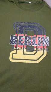 BERLIN - KAOS PRIA DISTRO LENGAN PENDEK COTTON COMBED 24s BASIC T-SHIRT
