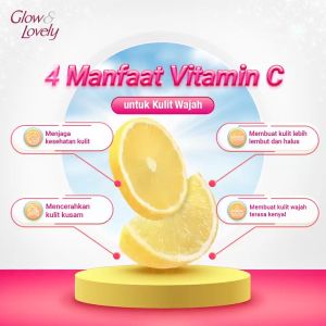 Glow & Lovely Bright C Glow Facial Foam Sabun Muka 100G x2