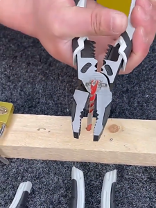 9IN1 Tool Pliers Multifunctional Heavy Duty Wire Stripper CR-V Wire Cutter Diagonal Plier