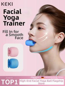 Facial YOGA Ball Trainer Temporal Muscle Jawline Contour Exerciser