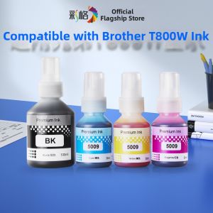 CHG | Dung Dịch Nạp Mực Không Chính Hãng Tương Thích Với Máy In Brother MFC-T800W Màu Đen và Màu 4 Gói