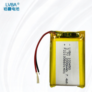 Rechargeable Protective Polymer Lithium Battery 2000mAh