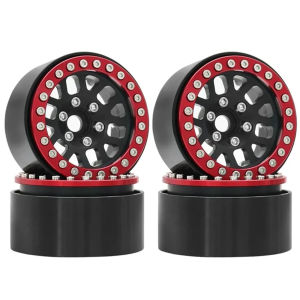 RCXAZ 1.9 Metal Beadlock Wheels for 1/10 RC rock crawlers Axial SCX10 II III 90046 TRX4 Redcat GEN8 MST RGT Traxxas TRX4 RC4WD