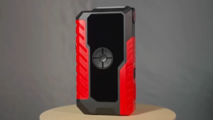 12V Car Jump Starter Air Pump Power Bank Fast Charging Multi-function Car Battery Jumper Vehicle Booster Emergency Auto Battery Jump Starter with 150PSI Car Air Compressor LED Flashlight Digital Tire Inflator Portable Car Battery Starting Device