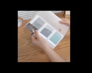 🇸🇬 Clear Photo Album - 3 Inch/ 6 Inch Name Card/ K-pop Card Album Postcard Storage Photocard Binder