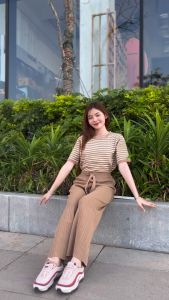 🌈 SpinnyHouse ชุดเซต ผ้าไฮยาน ลายริ้ว ผ้าไฮยาน ทอแนะนำ 88 I203A