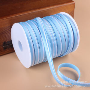 Double Color Silk Ribbon No Ironing Edge Trimming Satin Fabric Accessories for Clothing DIY Sewing Home Textile Ribbon