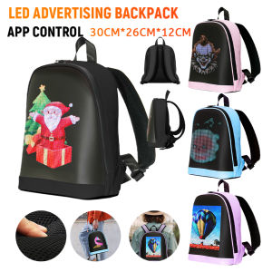 LED Advertising Backpack APP Control Advertising Business Bag Waterproof Outdoor Pixel Screen Bag for Outdoor Travel