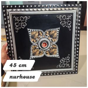 fiting hias besar ornamen gypsum fiting decor plafon 45 cm
