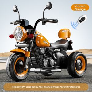 AMEITO | Remote Control Rechargeable Electric Motorcycle Type Vehicle for Toddlers