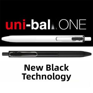 Mitsubishi Uni-ball One Click Gel Pen Deep Ink Black Tech Clear Writing Japanese Style Office Stationery UMN-S