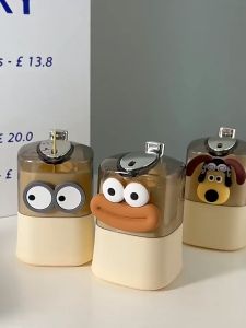 BOSSLU Tempat Tusuk Gigi Karakter Lucu Dengan Model Tekan Kotak Tusuk Gigi Kreatif