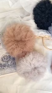 Scrunchie Tulle/ Cepol Hijab/ Ikat Rambut/ Scrunchie Tile Jumbo