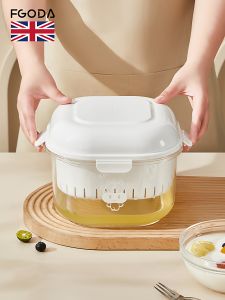 Large Size High Density Yogurt Filter Cold Brew Milk Whey Separation Kitchen Cooking Utensil Plastic Strainer Spoon