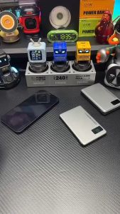 Sạc dự phòng MXD Qi2 P9 10000mAh không dây màn hình OLED màu hiển thị dung lượng và công suất sạc chi tiết