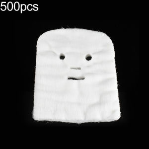 500/100pcs Ultra-thin Facial Gauze Mask Pure Cotton Disposable Gauze Face Mask Paper DIY Skincare Facial Masks For Beauty Salons