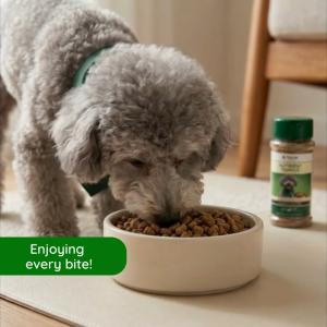 Petcher Pet Nutrient Topper Powder Appetite Booster Pork Chicken Liver Flavor for Dogs