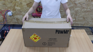 PowMr LiFePO4 Battery 25.6V 100Ah/200Ah 2560Wh/5120Wh Built-in 100A BMS Explosion-Proof -20~60°C Heat Resistant 6000 Deep Cycles Replace Lead Acid For Solar Home Backup Power Supply COD