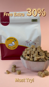 【Extra 30%】RoyalHug Function Freeze-Dried Duck+Pear Cube (130g) Premium Pet Treat Makanan Kucing