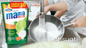 Mama Lemon Sabun Cuci Piring Jeruk Nipis Pouch 950 ml