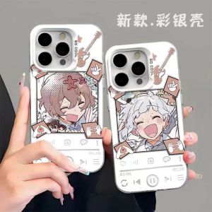 Silver Colorful Tooji  15 Case Mobile Phone Cover for Vivo Iqoo 8 Customizable Wild Geese Literary Hero Design