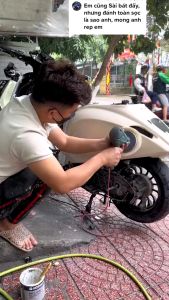 Phớt lông cừu đánh bóng ô tô xe hơi ❤️freeship❤️