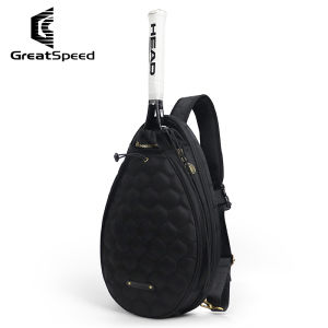 Korean Tennis Bag Badminton Bag Tennis Racket Bag Sports Bag One Shoulder Embroidery Couples Shoulder Bags Pickleball Paddle