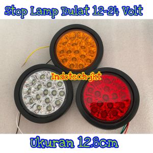 Stop Lamp Truk 24 Volt Model BULAT BIASA 16 LED