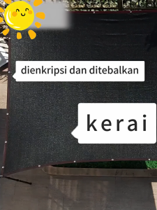 Paranet 95% Lebar 2/3/4 Meter Shading Net Nylon Anti Panas Enkripsi 12-pin Jaring Paranet Pelindung Tanaman Dari Matahari Bunga Peralatan Hitam