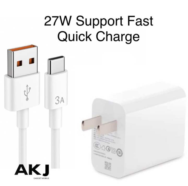 Original Xiaomi Mi 27W Fast Charger Wall USB Type-C Quick