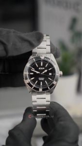 Jam Tangan Pria Expedition Automatic EXP EX 6860 MABSSBA Black Dial Silver Stainless Steel Strap