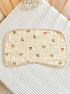 ANYOUBI | Gối Mây Bông Cotton Thấm Mồ Hôi Thông Khí Phẳng Ngăn Tránh Tịt Sữa