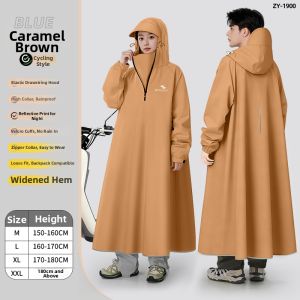ZHENGYU | Motorcycle And E-bike Adult Full-body Rainproof Raincoat