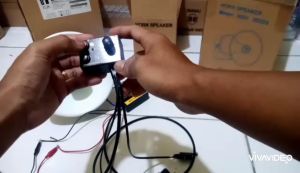 Modul Sirine 12 Suara Dualtone & Set Speaker Narae 25 Watt