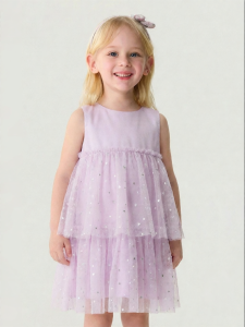 Marc&Janie | Sparkling Starlight Backless Mesh Dress