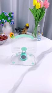 Giá Đỡ Điện Thoại & Máy Tính Bảng Trong Suốt – Xoay 360° Gập Gọn Chắc Chắn Gọn Gàng Sang Trọng