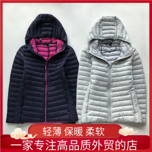 German Foreign Trade Original Order Lightweight down Jacket Womens Short Silm Slim Looking Ultralight Plus Size Cotton Coat Fall Winter Coat