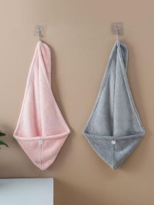 หมวกแห้งผมแบบจับความชื้นสูงสไตล์จีนสำหรับผู้หญิง ผ้าขนหนูแห้งหัว หมวกอบอุ่นระบายอากาศได้ดี เครื่องมือเพื่อสุขอนามัยส่วนบุคคล