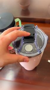 ฝาแก้วแบบเกลียวล็อค 2 ชั้น สำหรับแก้วน้ำ /ไทโซ และแก้วฝาเกลียวขนาด 20/30Oz.