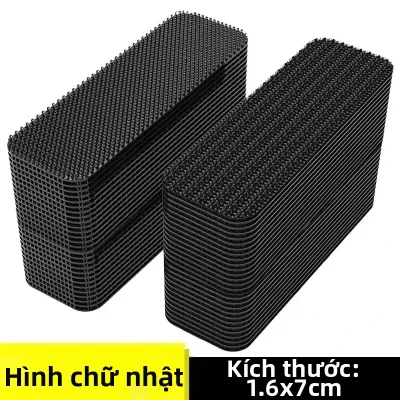 100/2Pc Chất Kết Dính Cao Cấp Cố Định Thảm Dán Chống Trượt Bám Băng Cho Thảm Lót Sàn Ô Tô Nhà Chân Miếng Dán Polyester/Nylon