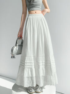 YINQING | Slimming High Waist Lace Patchwork Skirt