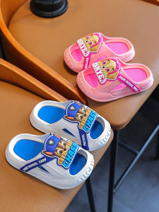 Summer Childrens Slip-On Shoes Soft Bottom Beach Sandals Bathing Cute Cartoon Paw Patrol Boys Girls Baby Anti-Slip Slippers