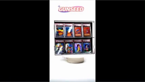 Acrylic Card Display Case Hangable Graded Card Cabinet UV-cut Magnetic Display Frame Hold 8 PSA Card
