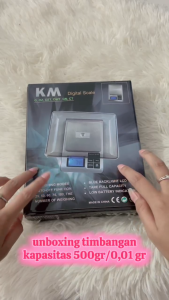ACAS ZBC - KM500 Timbangan emas 500gr/001gr Mini Saku Perhiasan emas bahan dapur kopi Pocket Scale