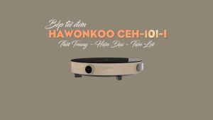 Bếp Từ Đơn HAWONKOO CEH-101-I Kèm Nồi Inverter 2000W Hàng Chính Hãng Bảo Hành 24 Tháng - Thương Hiệu Hàn Quốc