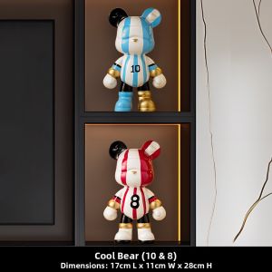 MEIWEISI | Luxurious Ceramic Violent Bear Ornament